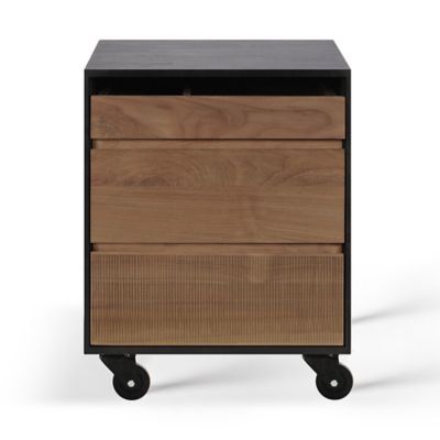 Teak Oscar Drawer Unit - 3 Drawers