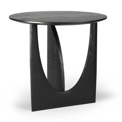 Oak Geometric Side Table by Ethnicraft at