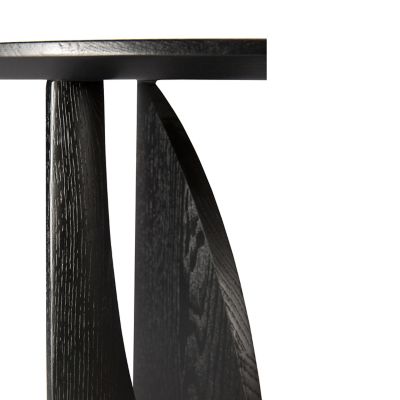 Oak Geometric Side Table by Ethnicraft at