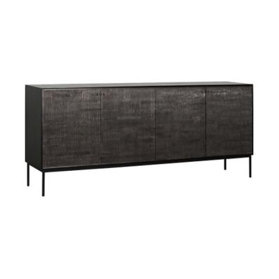Teak Grooves Sideboard - 4 Doors
