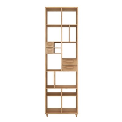 Oak Pirouette Book Rack