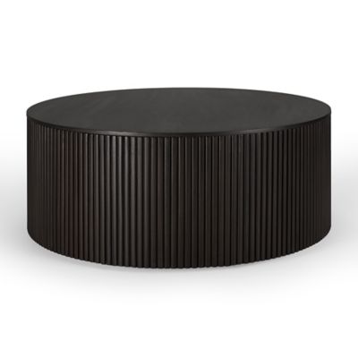 Mahogany Roller Max Round Coffee Table