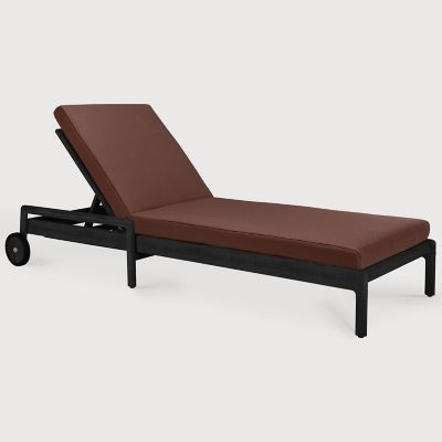Jack Outdoor Adjustable Lounger with Cushion