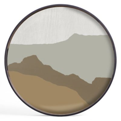 Wabi Sabi Round Glass Tray