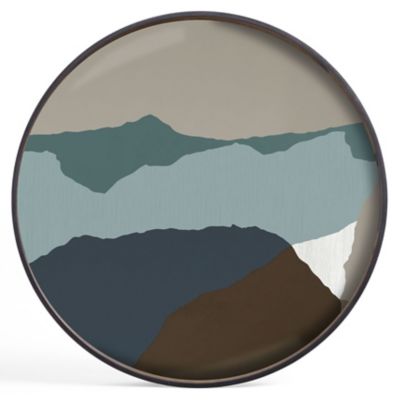 Wabi Sabi Round Glass Tray