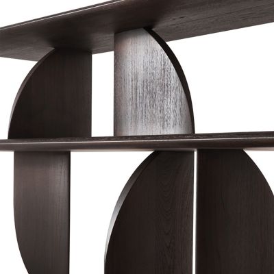 Shown in Varnished Teak color, Detail shot