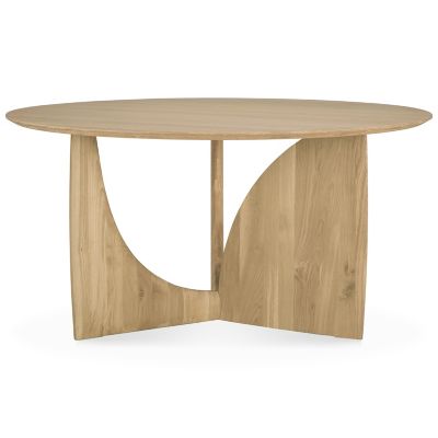 Geometric Round Dining Table
