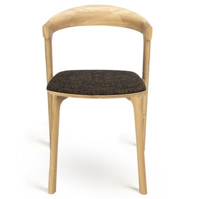 Oak Bok Dining Chair (Dark Brown w/Varnished Oak) - OPEN BOX