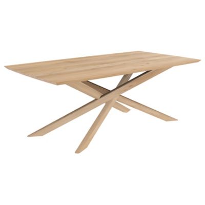 Oak Mikado Dining Table (Oak|80 Inch) - OPEN BOX
