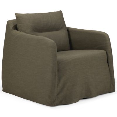 Weave Slipcover Lounge Chair