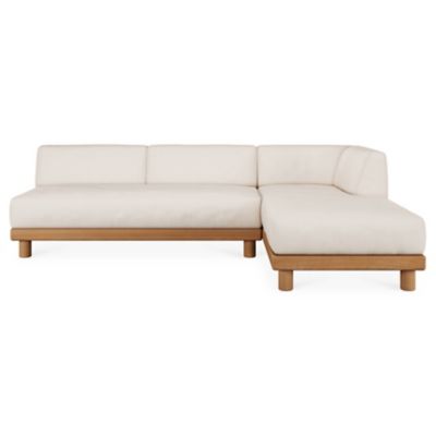 Monocle Outdoor Modular 2 Piece Sectional Sofa