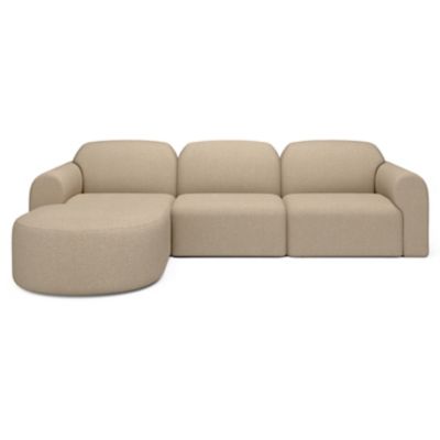 Bulky Modular 4 Piece Sectional Sofa