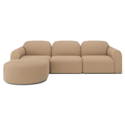 Bulky Modular 4 Piece Sectional Sofa