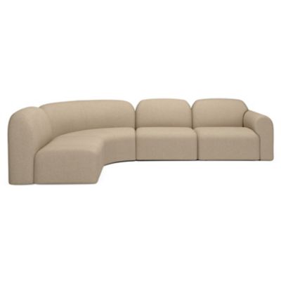 Bulky 90° Round Sectional  Sofa