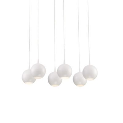 Messina Rectangular LED Multi-Light Pendant Light