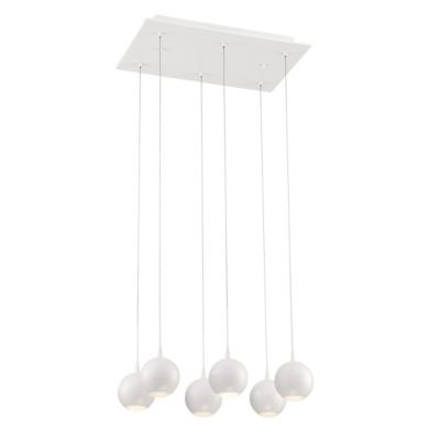 Messina Rectangular LED Multi-Light Pendant Light