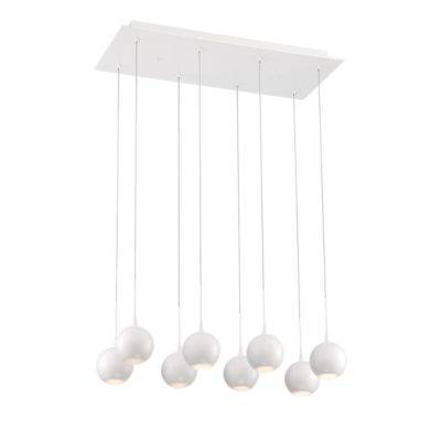 Messina Rectangular LED Multi-Light Pendant Light