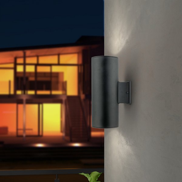 Itala Cylindrical Outdoor Wall Light