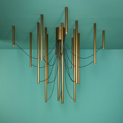 Ari F55 LED 16 Spot Light Chandelier - Thumbnail 2