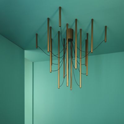 Ari F55 LED 16 Spot Light Chandelier - Thumbnail 3