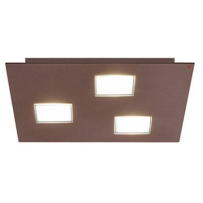 Quarter 3-Light LED Flushmount