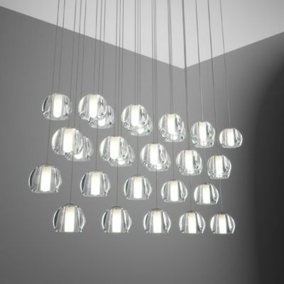 Beluga Multispot 30-Light Rectangular Pendant