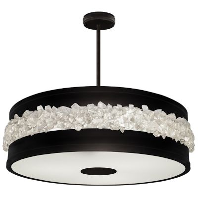 Arctic Halo Drum Chandelier