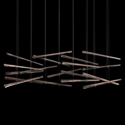 Elevate LED Rectangular Multi Light Pendant