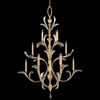 Beveled Arcs Large Chandelier