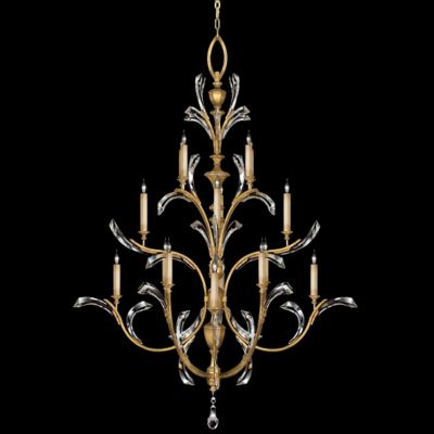 Beveled Arcs Large Chandelier