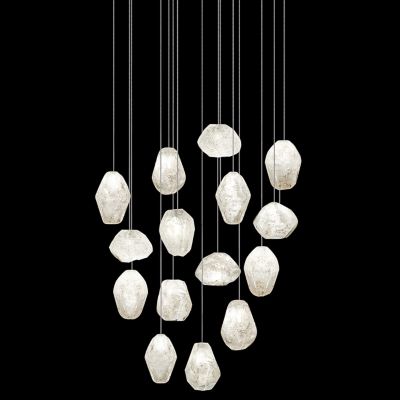 Natural Inspirations Quartz Round Multi-Light Pendant