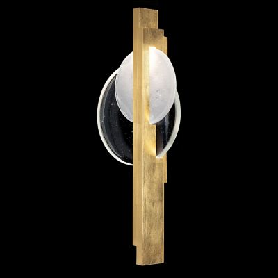 Shown in Gold finish, Medium size, Left face, lit