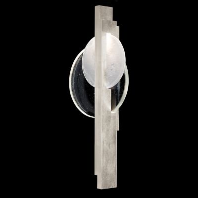 Shown in Silver finish, Medium size, Left face, lit