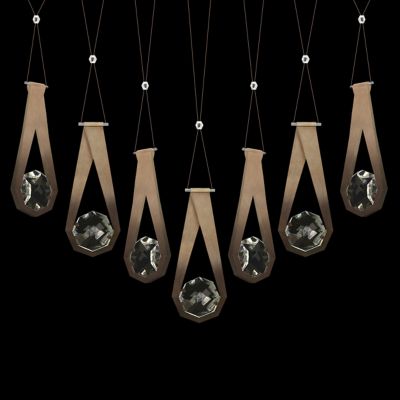 Aria Teardrop LED Linear Suspension