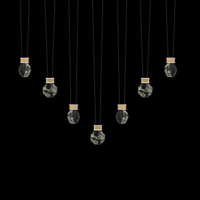 Aria Octagon Multi Light LED Linear Pendant