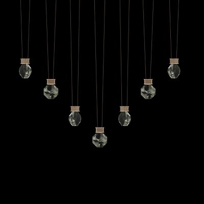 Aria Octagon Multi Light LED Linear Pendant