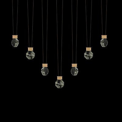 Aria Octagon Multi Light LED Linear Pendant