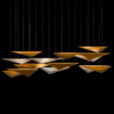 Volo Multi-Light Rectangular LED Pendant