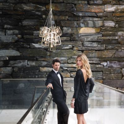 Ensemble Tiered Chandelier