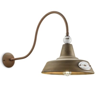 Vintage Grunge Arched Wall Sconce