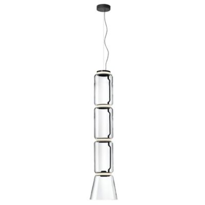 Noctambule Low Cylinder and Cone LED Pendant