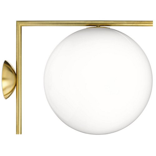 IC Wall/Ceiling Light by FLOS (Brass/Large)-OPEN BOX RETURN