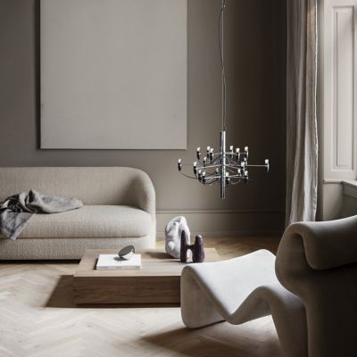 Shown in Chrome Finish, 18 Light, in use