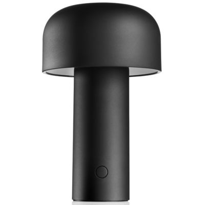 Bellhop Rechargeable LED Table Lampand Matte Black by FLOS at
