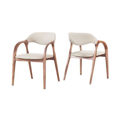 Valewood Curved Arm Chair, Set of 2