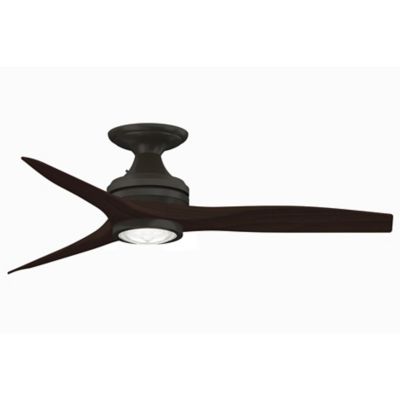 Spitfire Flushmount Indoor/Outdoor LED Ceiling Fan