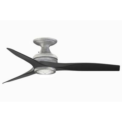 Spitfire Flushmount Indoor/Outdoor LED Ceiling Fan
