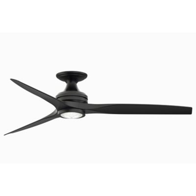 Spitfire Flushmount Indoor/Outdoor LED Ceiling Fan