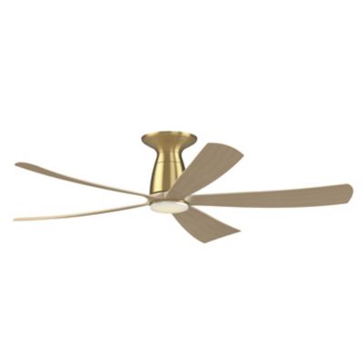 Kute5 Flushmount LED  Smart Ceiling Fan