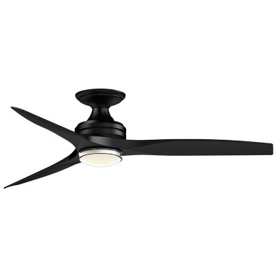 Spitfire DC Custom Smart Flushmount Indoor/Outdoor LED Ceiling Fan